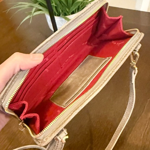 Hammitt 360 South Wallet Crossbody in Pewter - Picture 6 of 7